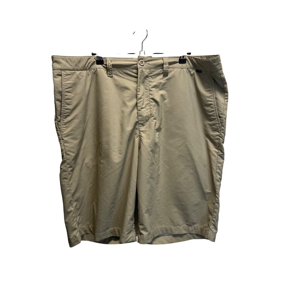 Travis Mathew Mens Beige Casual Golf Shorts Size 40 Nylon/Polyester/Spandex Blen
